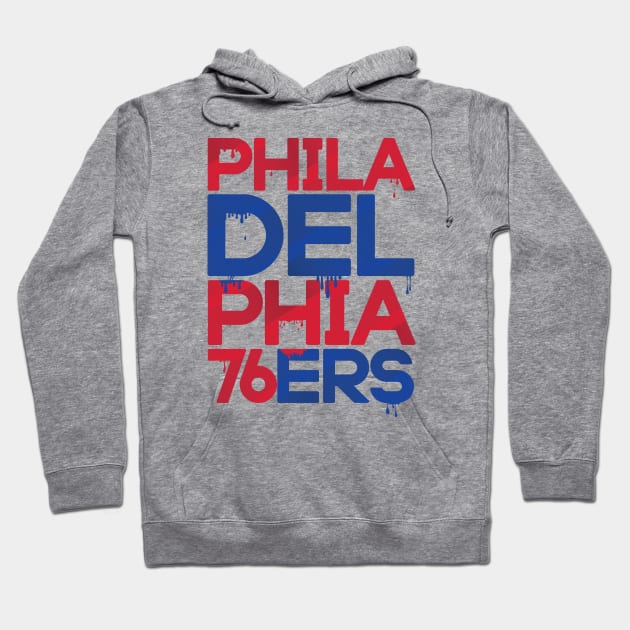 Philadelphia 76ers Hoodie by slawisa